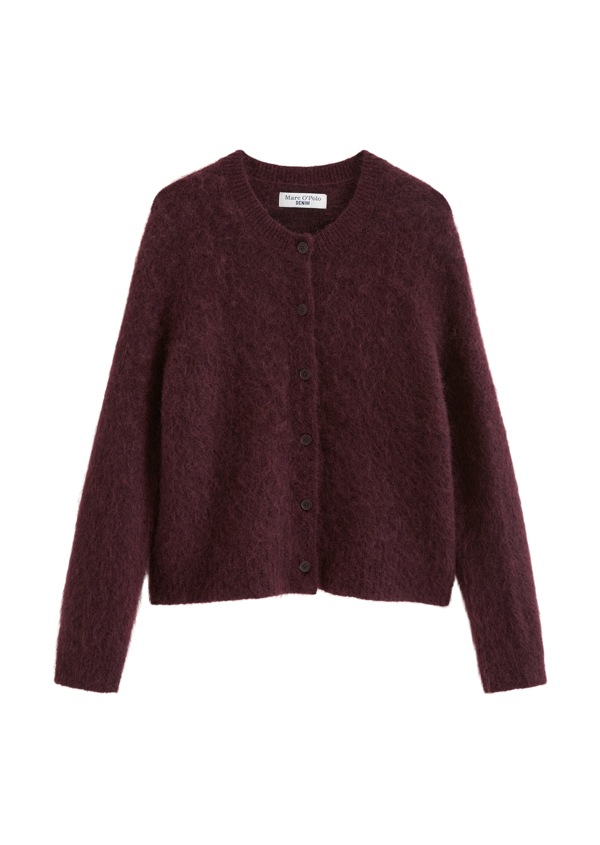Marc O'Polo DENIM Strickjacke in Rot: Vorderseite