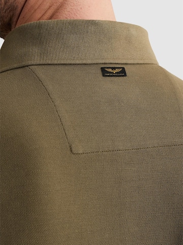 Maglietta 'Polo shirt with garment-dye wash' di PME Legend in verde