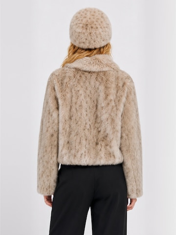 Veste d’hiver ' Liecras ' Crās en marron : derrière