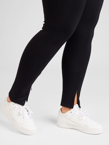 Regular Leggings SAMOON en noir