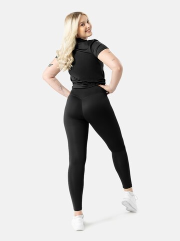 LEAFLETIC Skinny Leggings 'Leafletic Women`s Long Length Legging' i sort