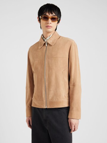 Veste mi-saison 'Malbano' BOSS en beige : devant