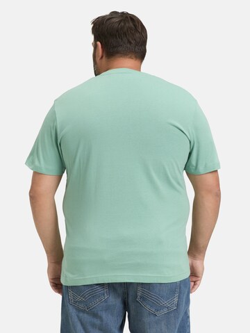 TOM TAILOR Men + Shirt in Green