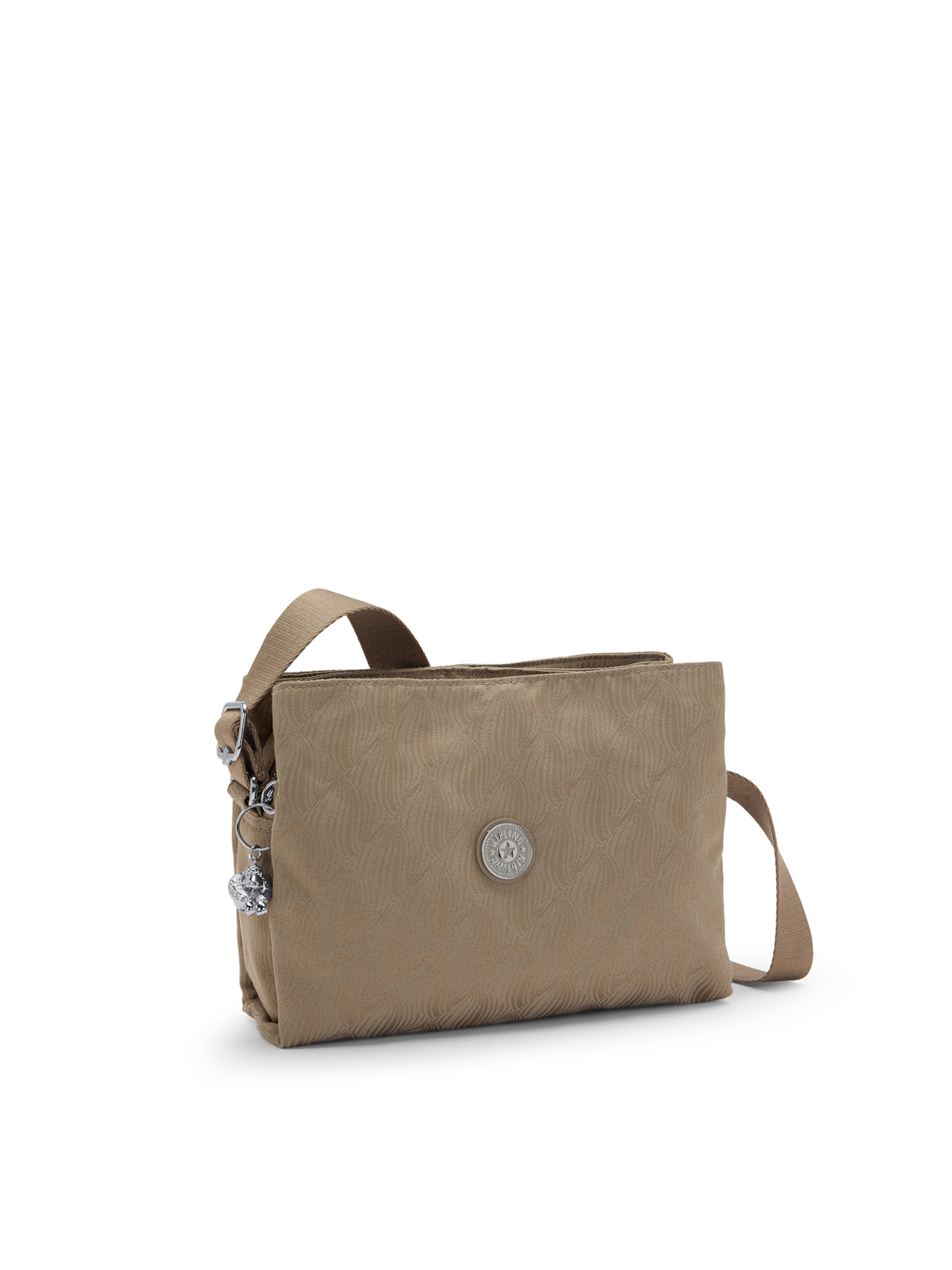 KIPLING - Bolso de hombro 'Fabya' en beige