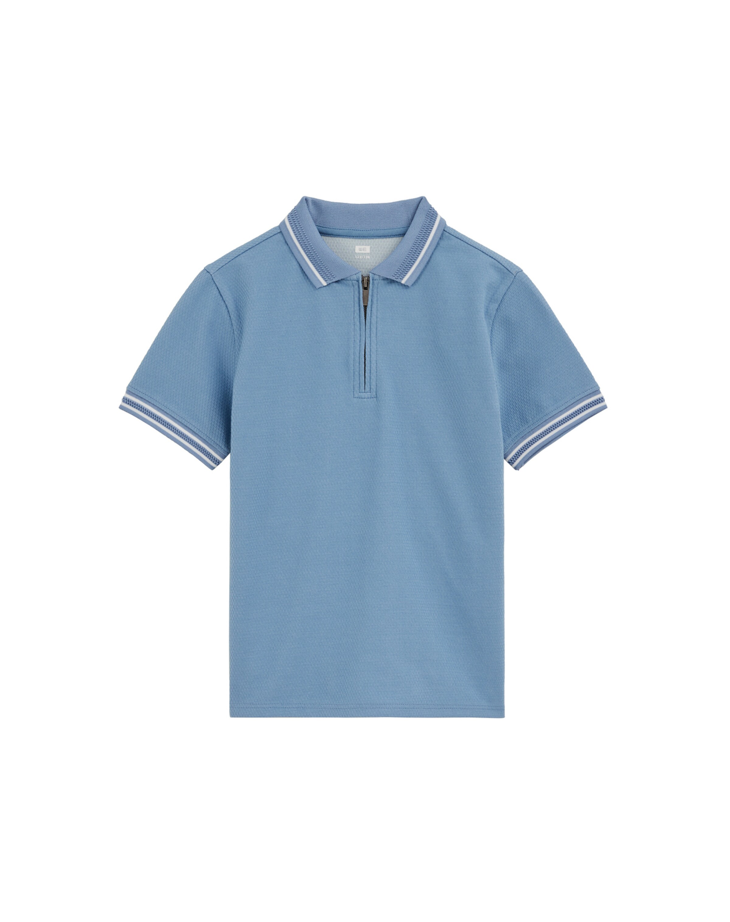 WE Fashion - Camiseta en azul: frente