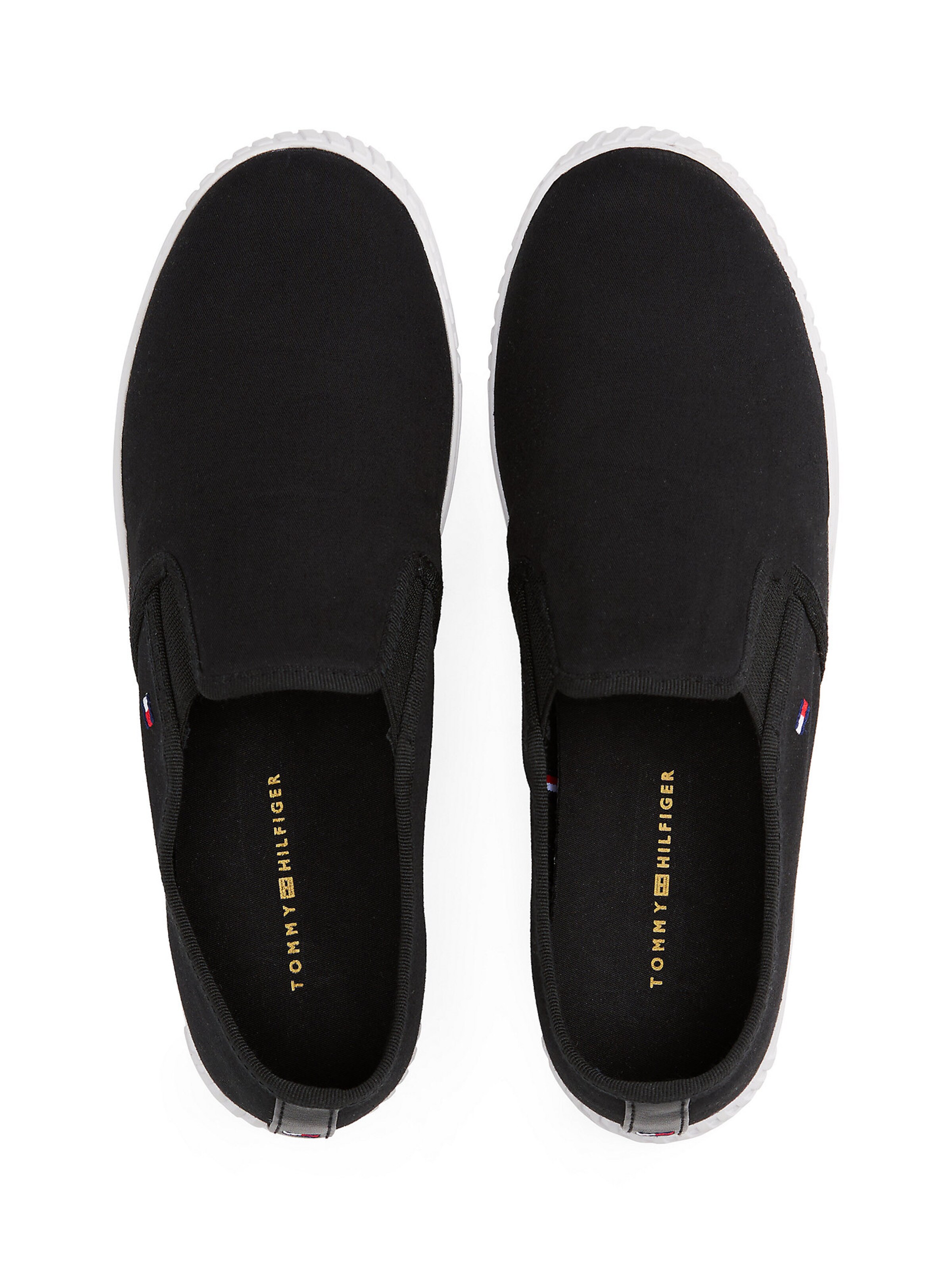 TOMMY HILFIGER Slip-on in Zwart