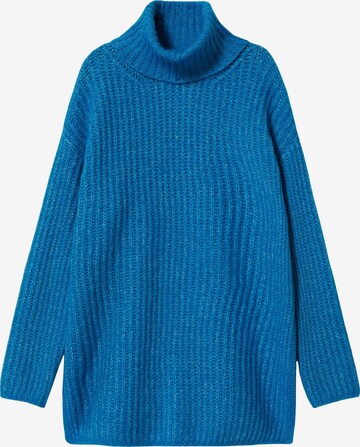 MANGO Sweater 'Fresa' in Blue: front