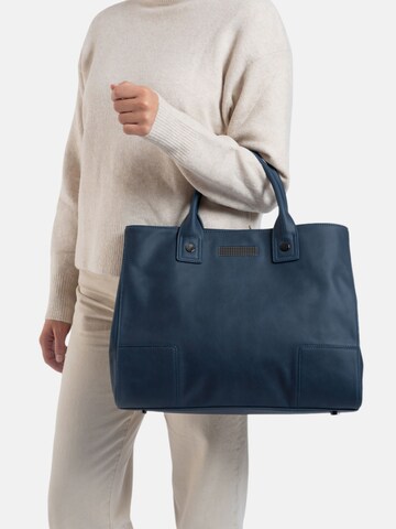 Clio Handbag 'CLASSIC' in Blue: front