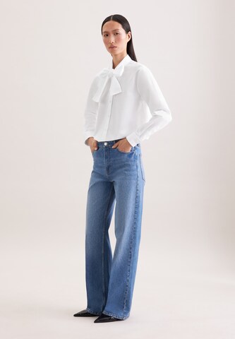 Chemisier SEIDENSTICKER en blanc