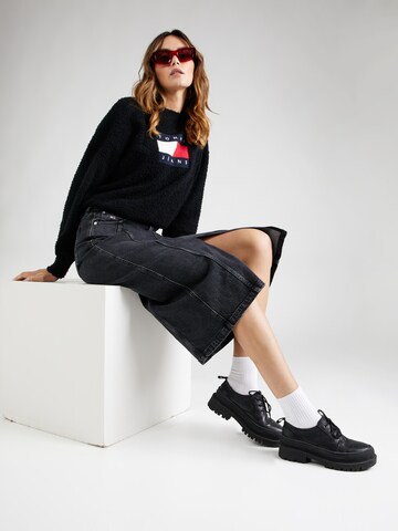 Pull-over Tommy Jeans en noir