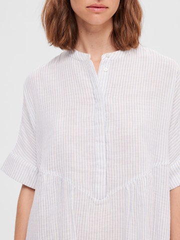 Abito camicia 'Viola' di SELECTED FEMME in bianco