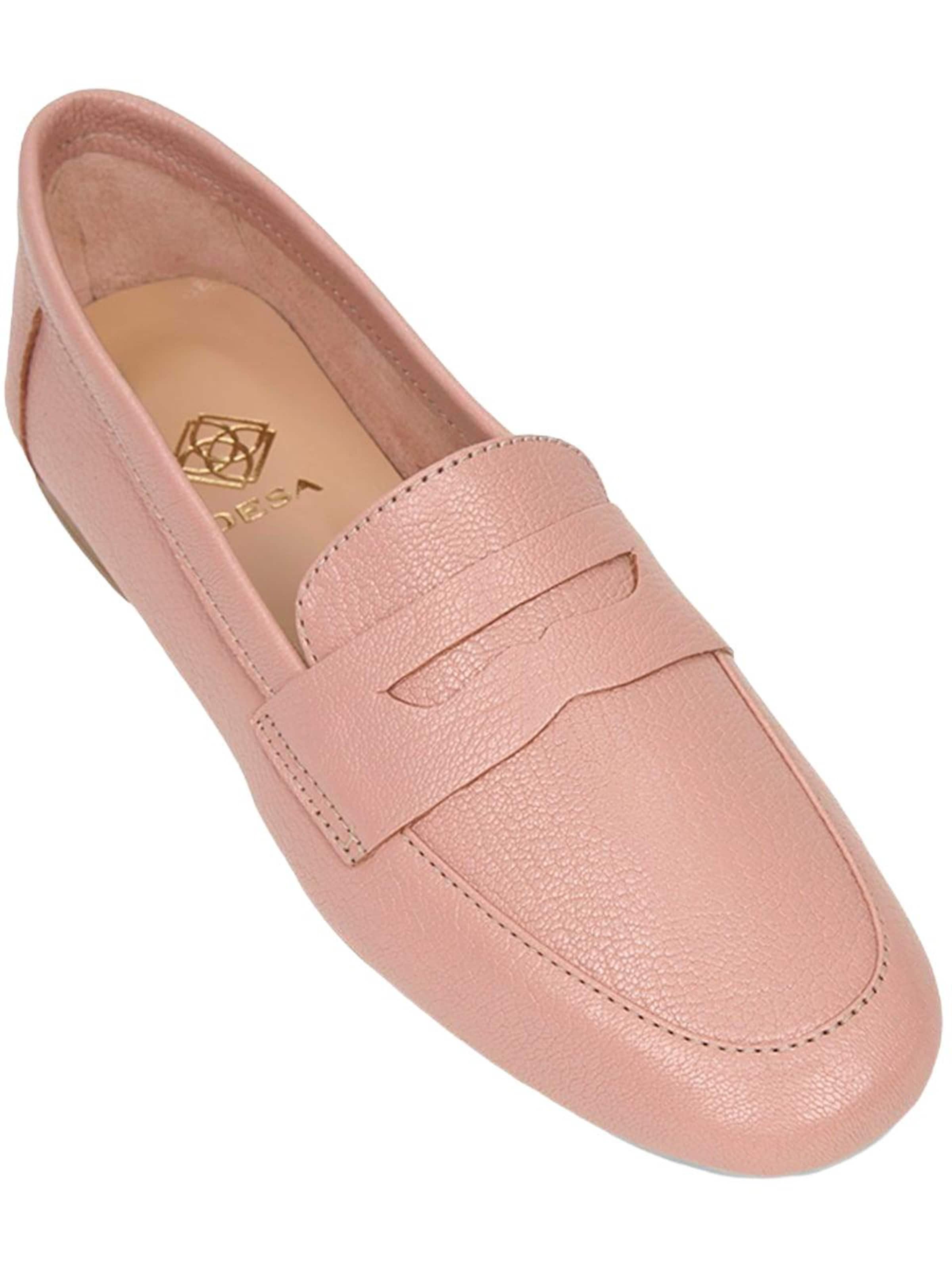 Mocassin 'Slipper' Desa en rose