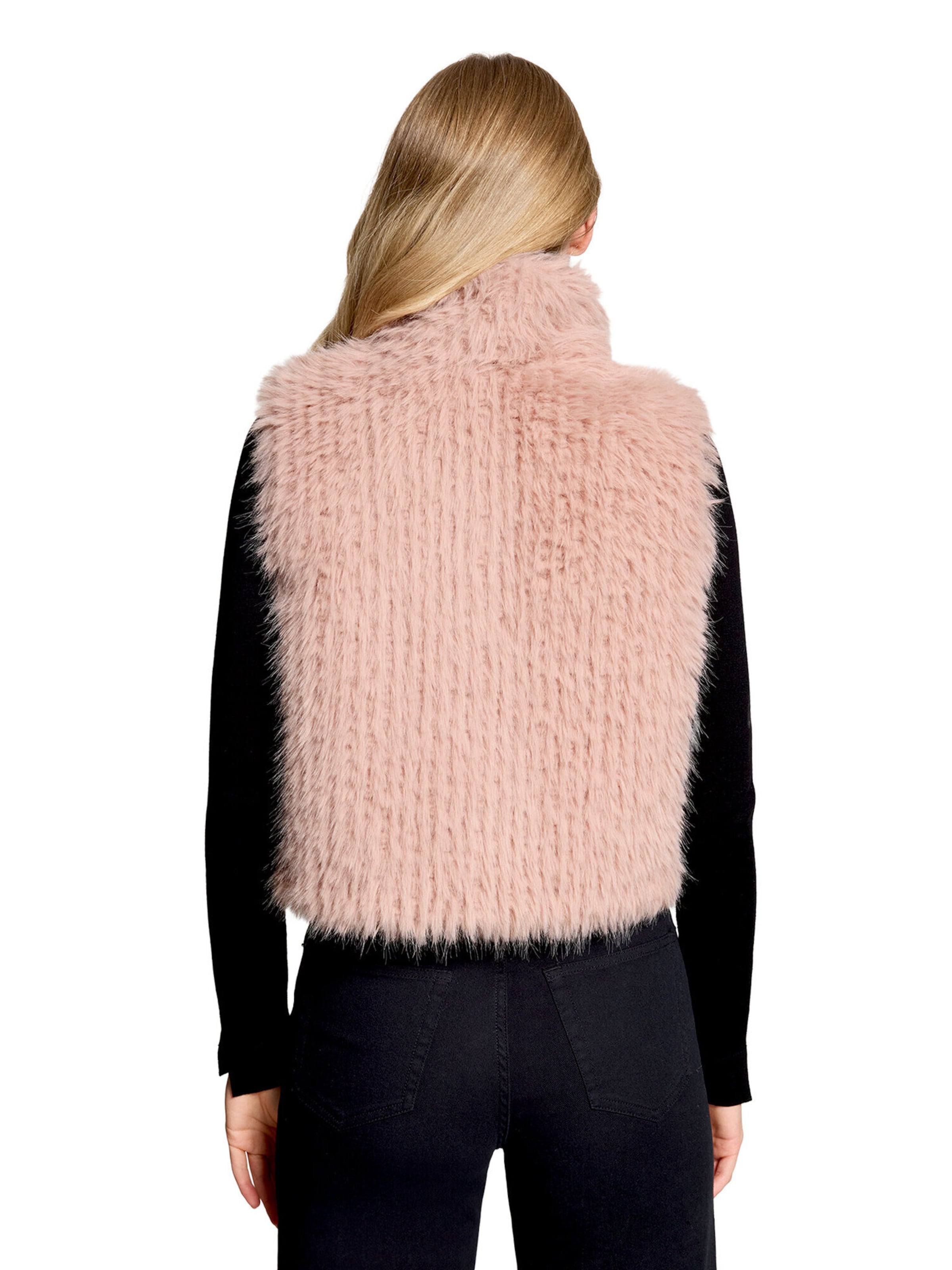Amber & June Weste in Pink
