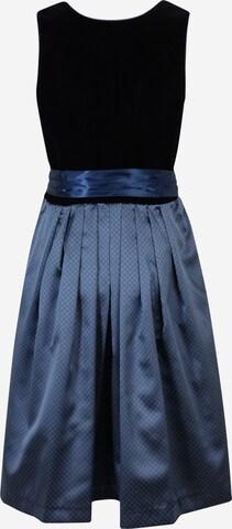 MARJO Dirndl 'Edith' in Blau