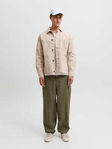 Barrel Pantaloni 'JPSTEvan' di JACK & JONES in verde