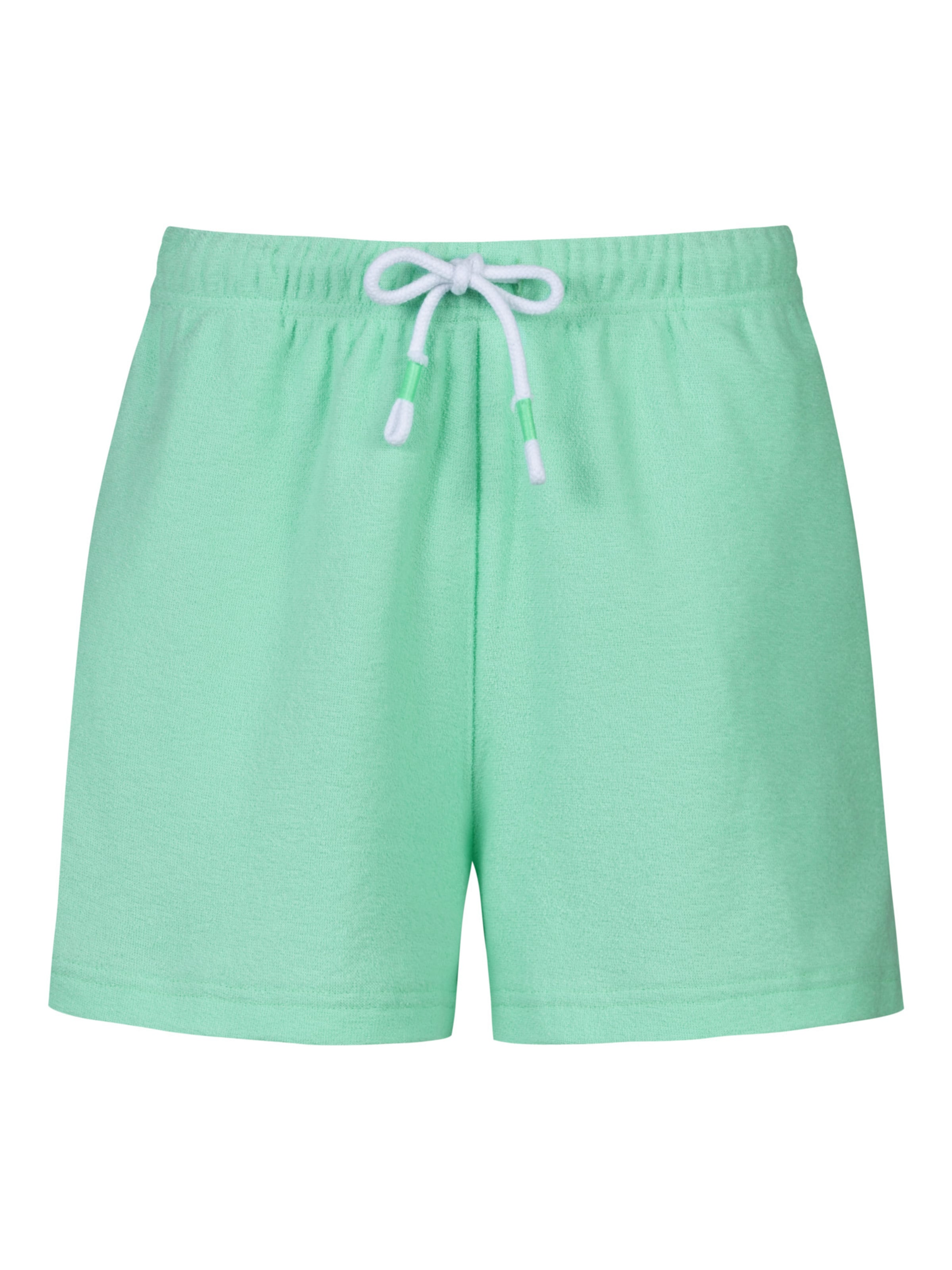 Pantalon de pyjama 'Beach Frottee' Mey en vert : devant