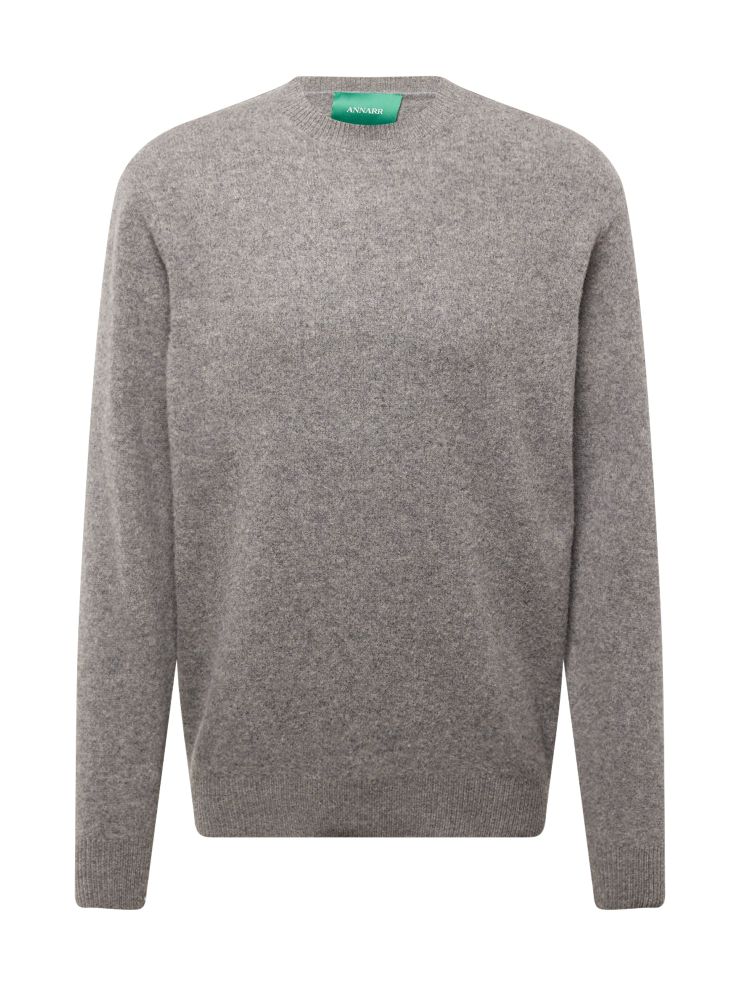 ANNARR Sveter 'ANRRAGI' - Sivá: predná strana