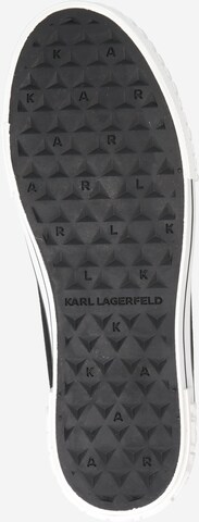 Karl Lagerfeld Sneakers hoog 'KAMPUS MAX' in Zwart