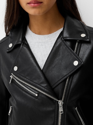 Bershka Between-season jacket in Black