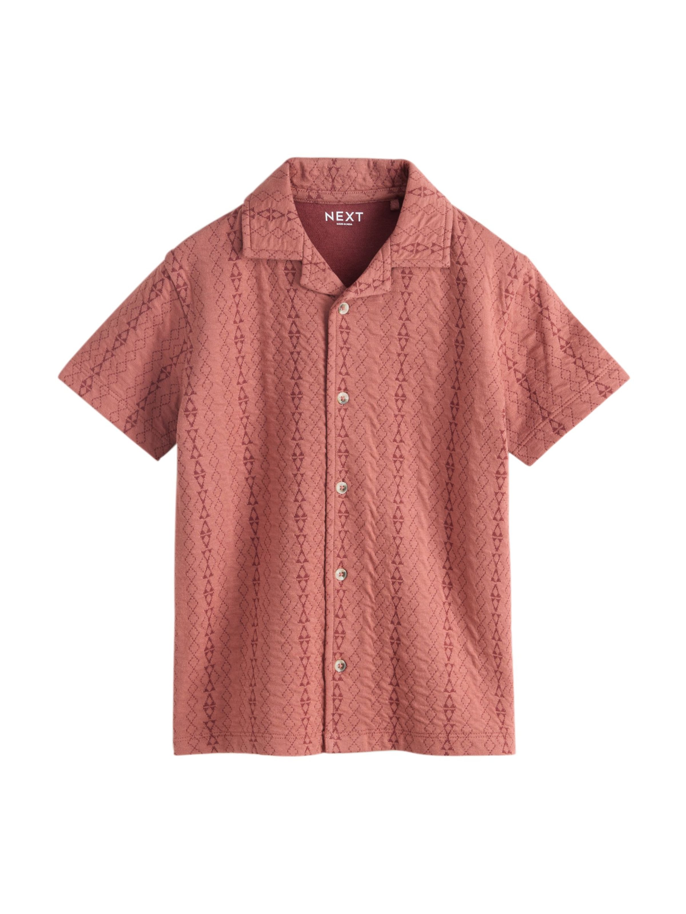 Fit confort Chemise Next en rouge : devant