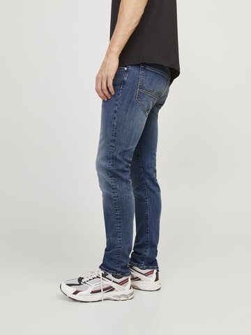 Coupe slim Jean 'Glenn Fox' JACK & JONES en bleu