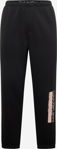 Calvin Klein Jeans Конический (Tapered) Штаны в Черный: спереди
