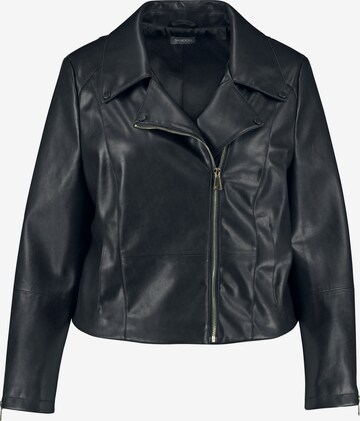 SAMOON Демисезонная куртка в Черный: спереди