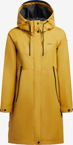 khujo Raincoat 'Wied2' in Yellow: front