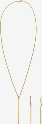 Parure de bijoux 'Geo' ELLI en or : devant