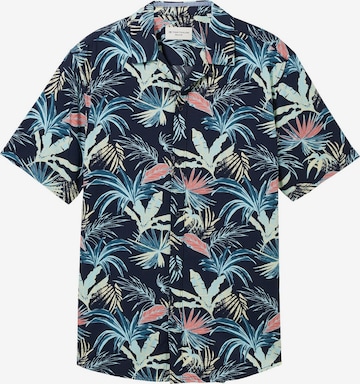 TOM TAILOR Overhemd in Blauw: voorkant