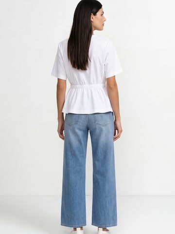 balta Rich & Royal Marškinėliai