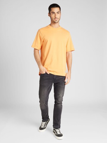 oranžinė JACK & JONES Marškinėliai 'THREAD PHOTO'