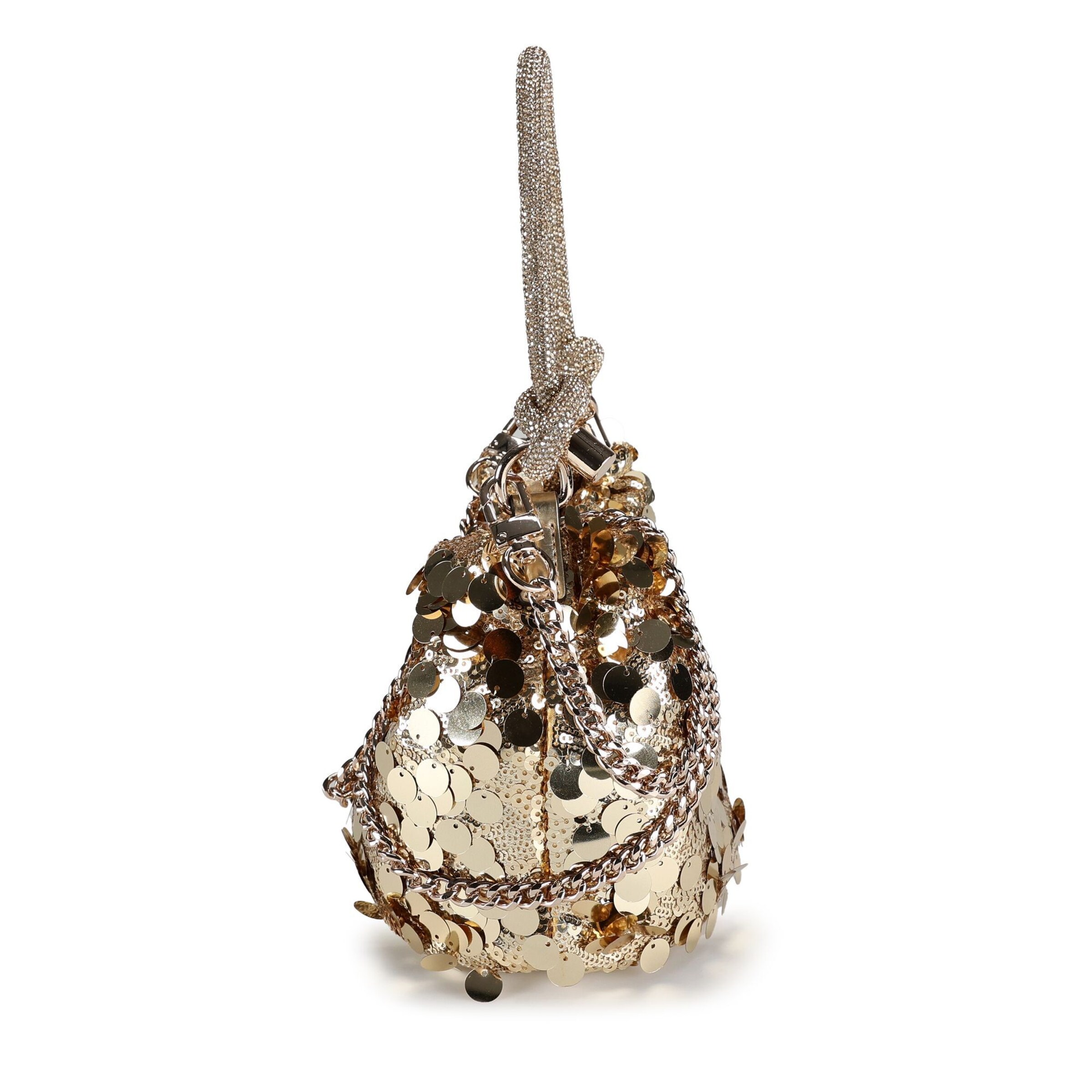 Borsa a mano 'Holiday Shine' di GUESS in oro