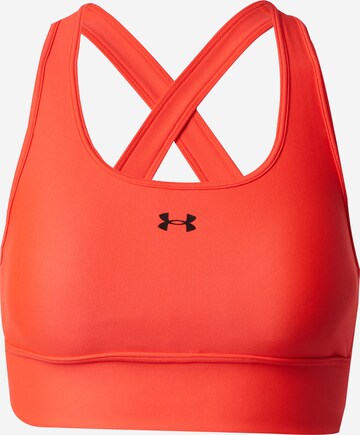 UNDER ARMOUR Sports bra in Red: front