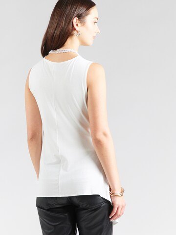 TOPSHOP Top 'CLARA' w kolorze biały