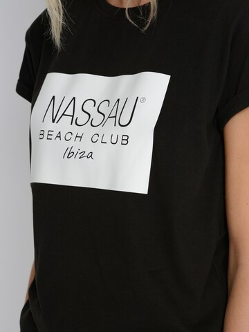 NASSAU Beach Club T-Shirt in Schwarz
