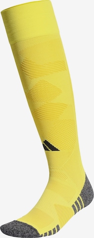 Chaussettes de sport 'Tiro 26' ADIDAS PERFORMANCE en jaune : devant