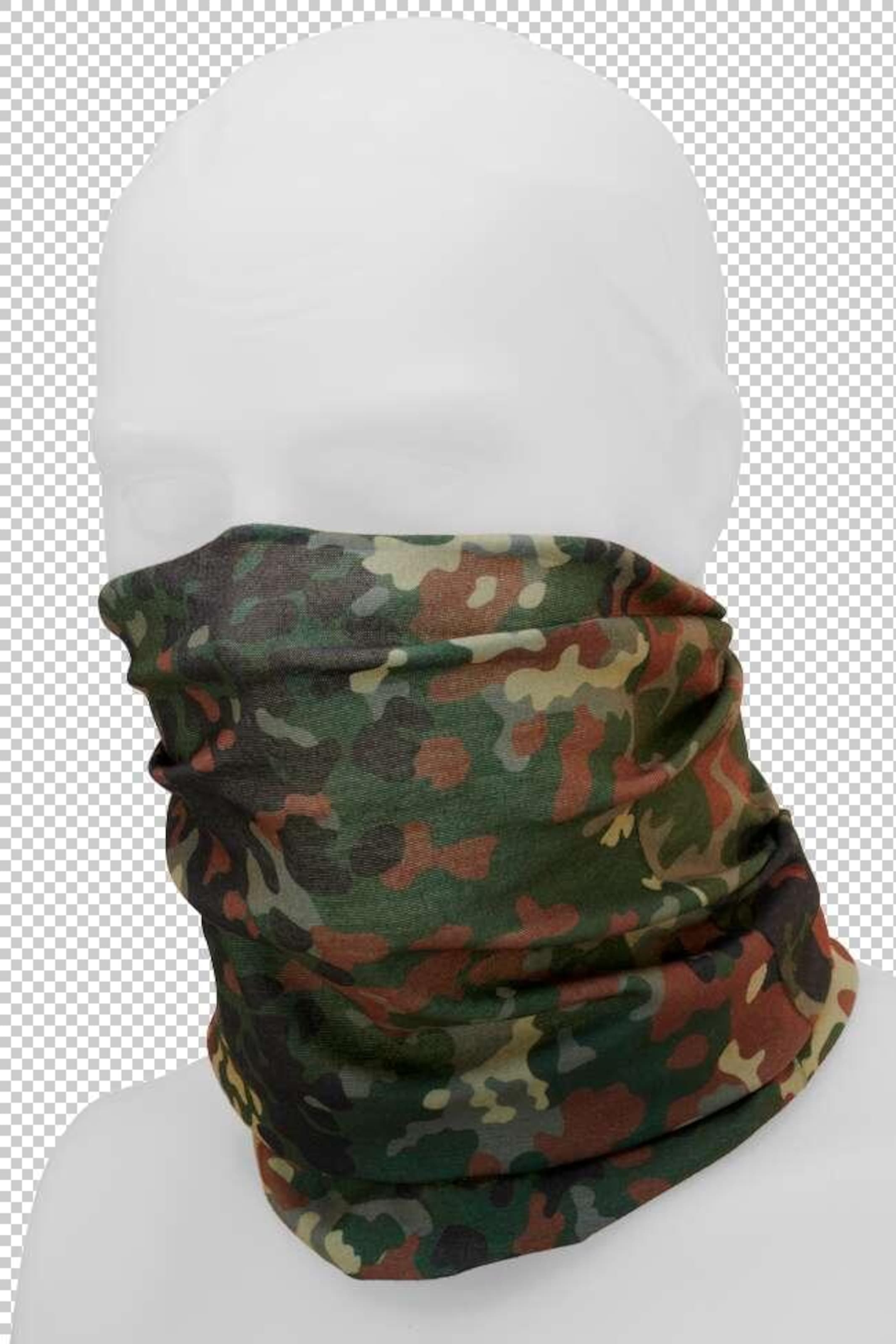 Fular tub de la Brandit pe verde: față