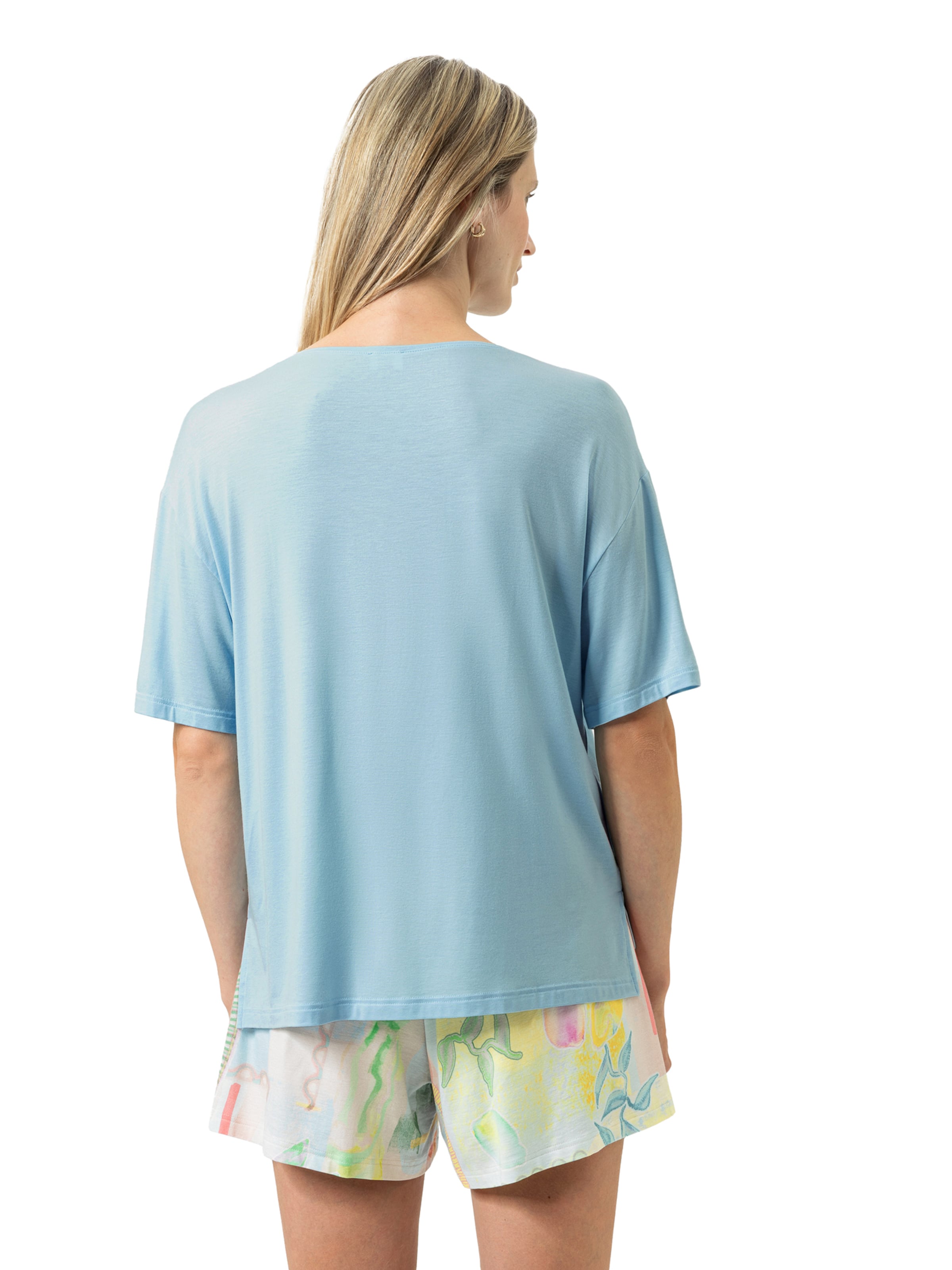 Chemise de nuit 'Pure Chic' Mey en bleu