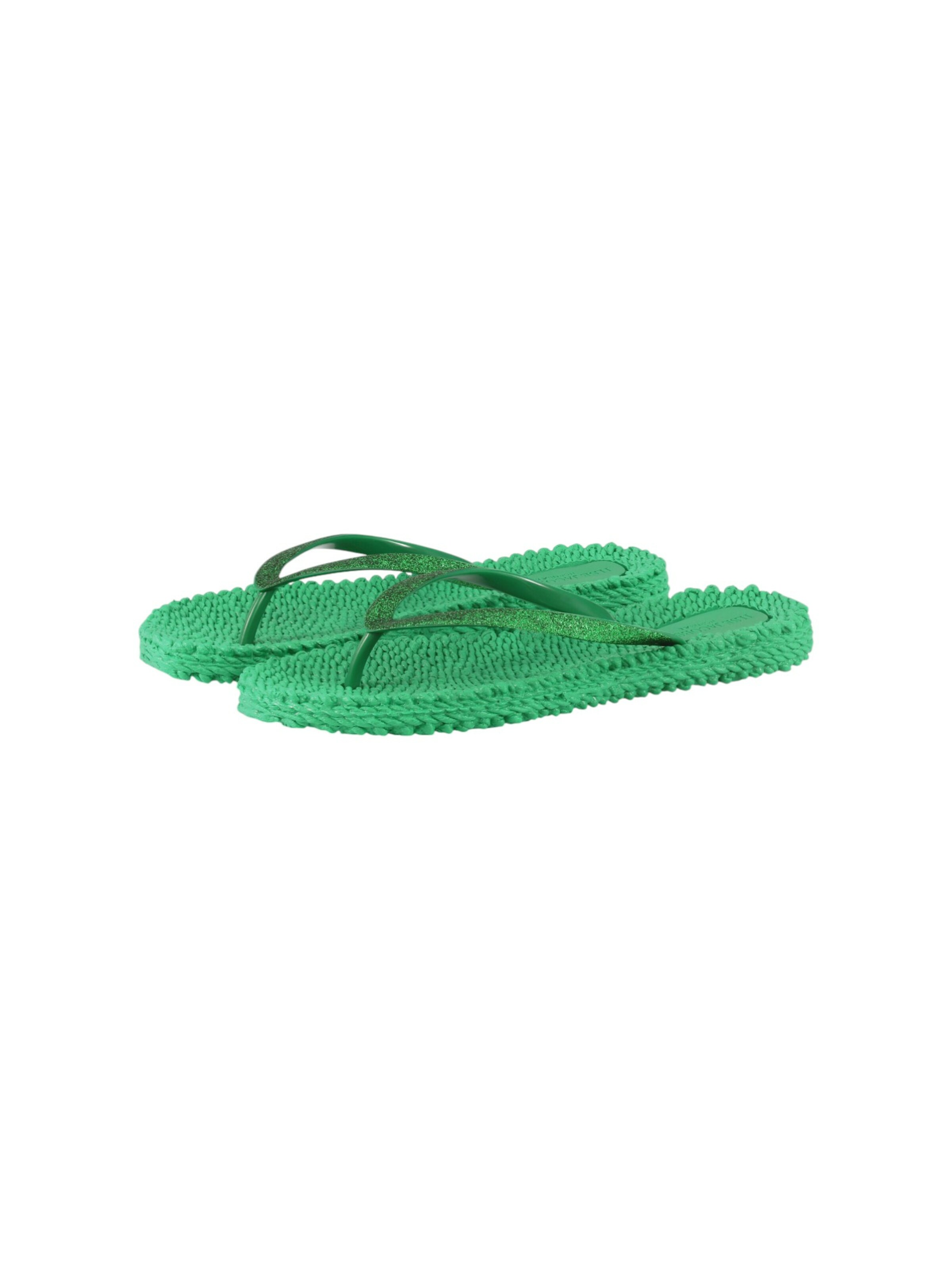 ILSE JACOBSEN T-bar sandals 'Cheerful 01' in Green