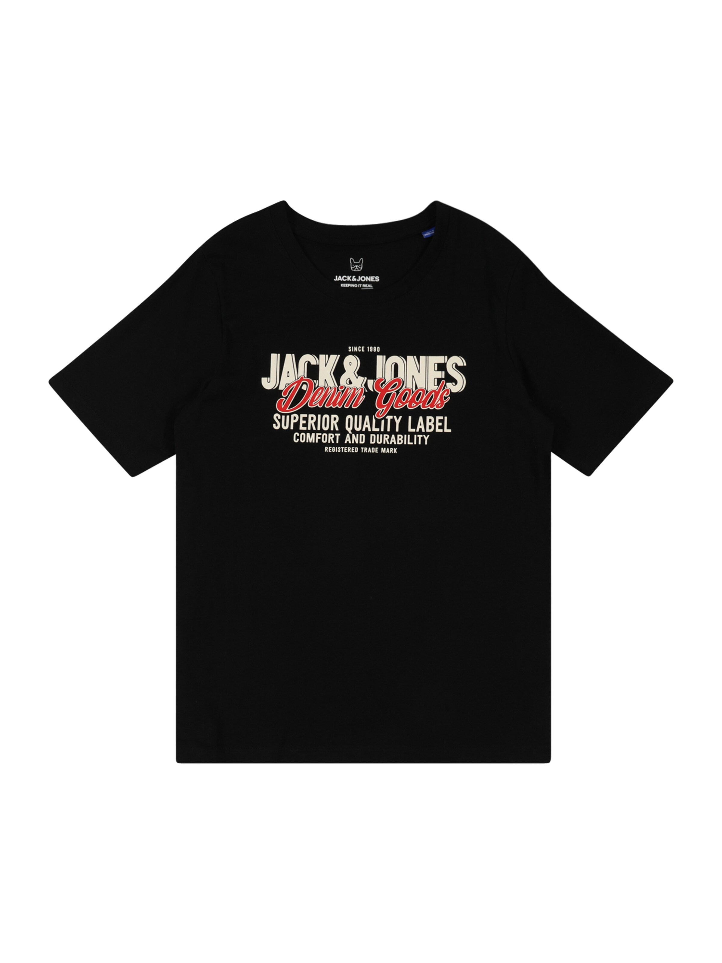Jack & Jones Junior Paita värissä musta: etupuoli