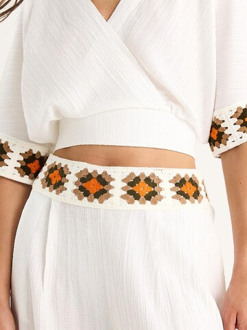 Bianco Lucci Broekpak in Wit