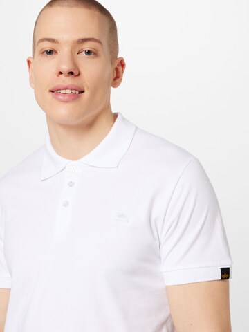 T-Shirt ALPHA INDUSTRIES en blanc