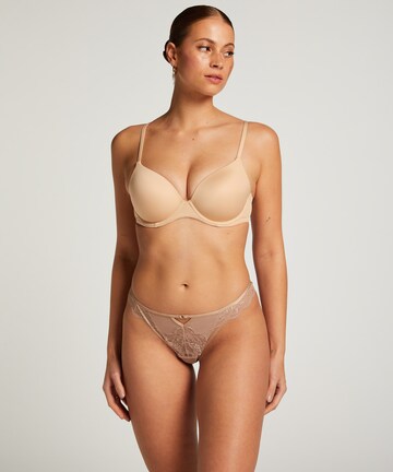 Hunkemöller String in Beige: Vorderseite