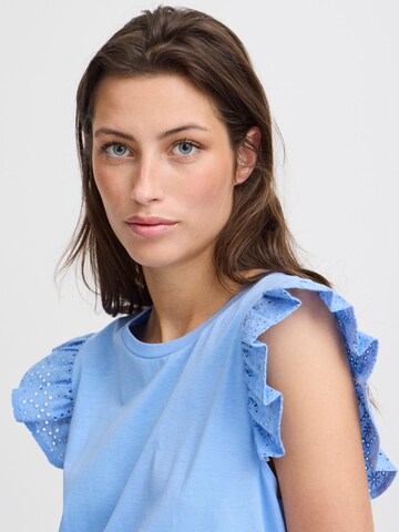 b.young - Camisa 'Rika' em azul