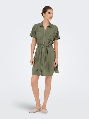 ONLY Shirt dress 'ONLGOA' in Green