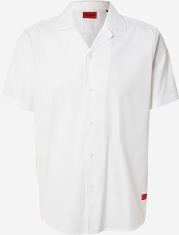 Regular fit Cămașă 'Ellino' de la HUGO pe alb: față