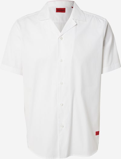 HUGO Košulja 'Ellino' u trešnja crvena / crna / bijela, Pregled proizvoda