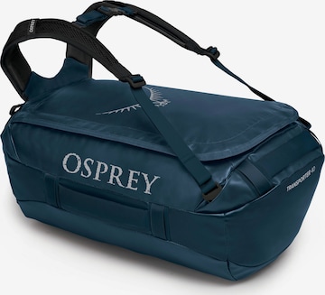 Osprey Sports Bag 'Transporter 40' in Blue: front