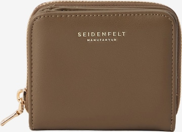 Seidenfelt Plånbok i brun: framsida